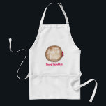 Happy Hanukkah Chanukah Jelly Donut Doughnut Food Adult Apron<br><div class="desc">Features an original marker illustration of a delicious jelly donut topped with powdered sugar. Perfect for Hanukkah!

Lots of additional illustrations are also available from this shop. Don't see what you're looking for? Need help with customization? Contact Rebecca to have something designed just for you!</div>