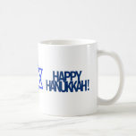 Happy Hanukkah Coffee Mug<br><div class="desc">Happy Hanukkah! Happy Chanukah! Either way you spell it,  celebrate happily with family and friends.</div>