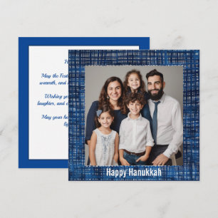 🕎 Happy Hanukkah, custom text Holiday Card