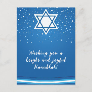 🕎 Happy Hanukkah, customizable Postcard
