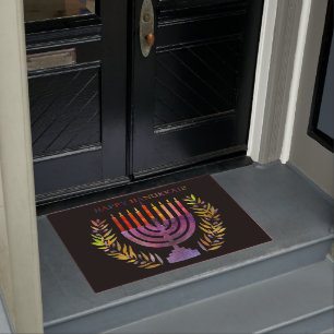 Happy Hanukkah Doormat