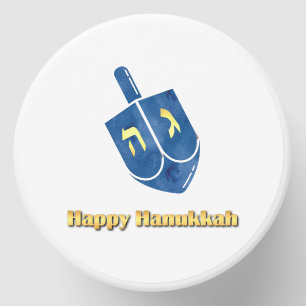Happy Hanukkah Dreidel Mini Candle Favors