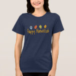 Happy Hanukkah Dreidels Tri-Blend Shirt<br><div class="desc">This holiday design features four colorful spinning dreidels with the text " Happy Hanukkah" in popular typography below.
#Hanukkah #holiday #seasonal #festive #Jewish #Chanukah</div>