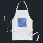 Happy Hanukkah Falling Star and Dreidels Adult Apron<br><div class="desc">You are viewing The Lee Hiller Design Collection. Apparel,  Gifts & Collectibles Lee Hiller Photography or Digital Art Collection. You can view her Nature photography at http://HikeOurPlanet.com/ and follow her hiking blog within Hot Springs National Park.</div>