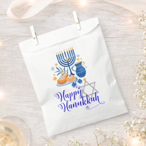 Happy Hanukkah  Favor Bag