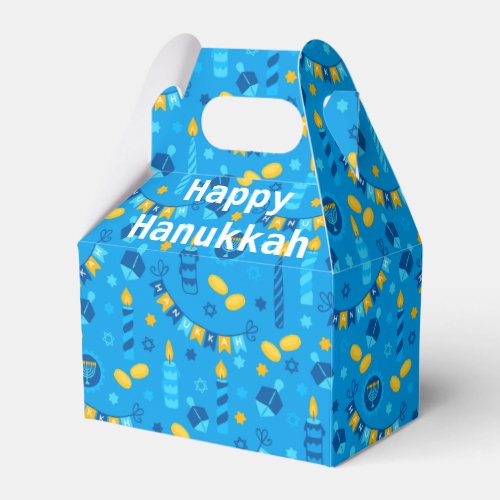 Happy Hanukkah Favor Box