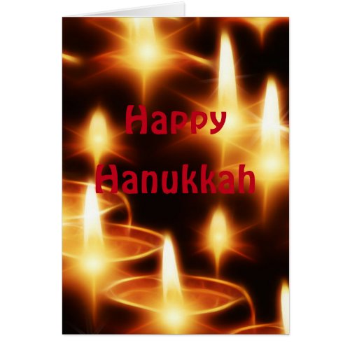 Happy Hanukkah Festive Lights