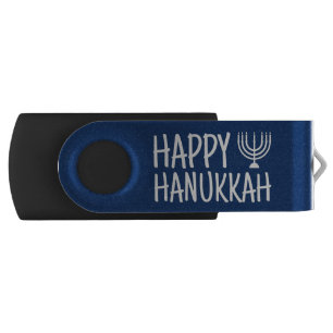 Happy Hanukkah Flash Drive