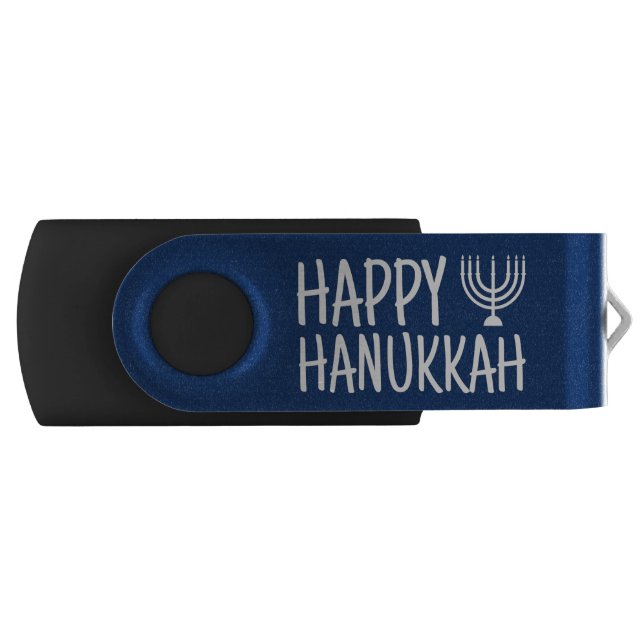 Happy Hanukkah Flash Drive (Front)