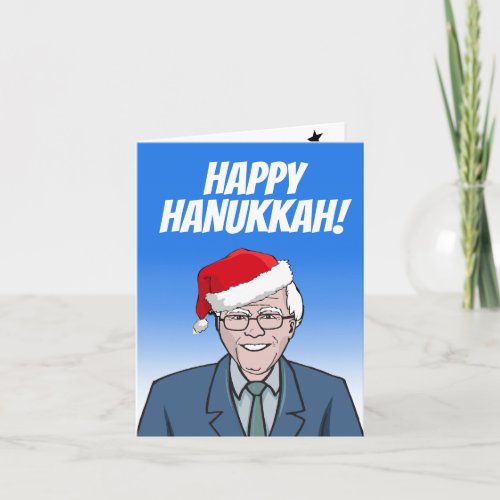 Happy Hanukkah from Bernie Sanders Card