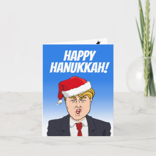 Happy Hanukkah from Donald Trump Card