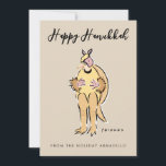 Happy Hanukkah from the Holiday Armadillo<br><div class="desc">Happy Hanukkah from the Holiday Armadillo! This funny FRIENDS™ graphic features Ross as the Holiday Armadillo.</div>