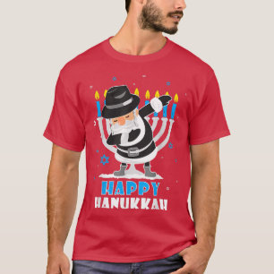 Happy Hanukkah Funny Rabbi Funny Hanukkah Pajamas T-Shirt