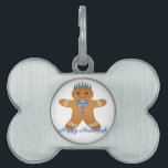 Happy Hanukkah Gingerbread Man Menorah Pet Name Tag<br><div class="desc">You are viewing The Lee Hiller Design Collection. Apparel, Gifts & Collectibles Lee Hiller Photography or Digital Art Collection. You can view her Nature photography at http://HikeOurPlanet.com/ and follow her hiking blog within Hot Springs National Park.</div>