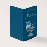 Happy Hanukkah Glitter Cards 25 Pack<br><div class="desc">Hanukkah 2022 will begin in the evening of Sunday 18 December and ends in the evening of Monday 26 December</div>