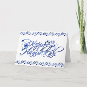 Happy Hanukkah Greeting Card