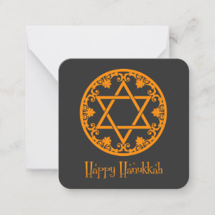 Happy Hanukkah Hanukkah Festival Note Card