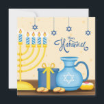 Happy Hanukkah Holiday Card<br><div class="desc">Happy Hanukkah</div>