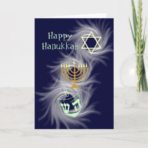 Happy Hanukkah Holiday Card