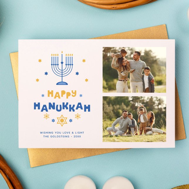 "Happy Hanukkah"  Holiday Card (Creator Uploaded)