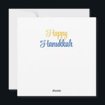 Happy Hanukkah Holiday Card<br><div class="desc">Happy Hanukkah,  colorful design.</div>