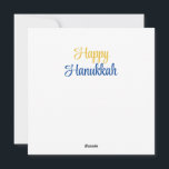 Happy Hanukkah Holiday Card<br><div class="desc">Happy Hanukkah,  colorful design.</div>