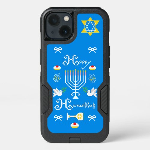 Happy Hanukkah Holiday iPhone 13 Case