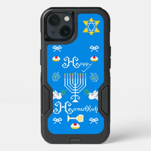 Happy Hanukkah Holiday iPhone 13 Case