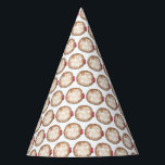 Happy Hanukkah Jelly Donut Sufganiyot Chanukah Party Hat<br><div class="desc">Party hat features an original marker illustration of a delicious jelly donut. Perfect for Hanukkah holiday celebrations!

Don't see what you're looking for? Need help with customization? Click "contact this designer" to have something created just for you!</div>