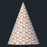 Happy Hanukkah Jelly Donut Sufganiyot Chanukah Party Hat<br><div class="desc">Party hat features an original marker illustration of a delicious jelly donut. Perfect for Hanukkah holiday celebrations!

Don't see what you're looking for? Need help with customization? Click "contact this designer" to have something created just for you!</div>