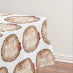 Happy Hanukkah Jelly Donut Sufganiyot Chanukah Tablecloth<br><div class="desc">Tablecloth print features an original marker illustration of a row of delicious jelly donuts. Perfect for celebrating Hanukkah!

Don't see what you're looking for? Need help with customization? Click "contact this designer" to have something created just for you! Custom orders happily accepted!</div>