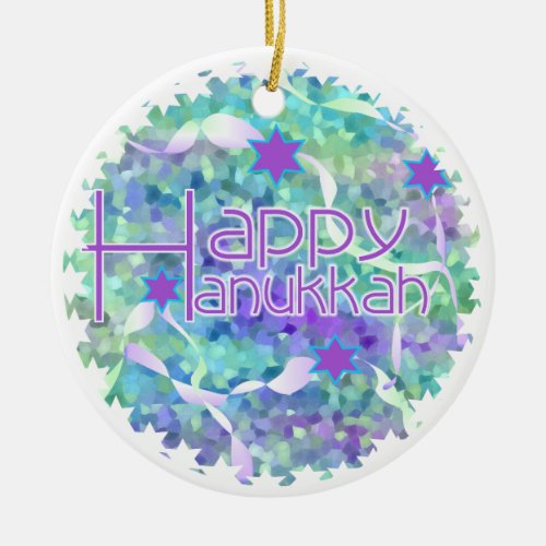 Happy Hanukkah Keepsake Ornament