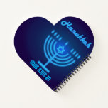 Happy Hanukkah Lights Jewish Holiday Gold Hebrew Notebook<br><div class="desc">Happy Hanukkah Beautiful Jewish Holiday Design with Hebrew lettering. Jewish Holiday Hanukkah background with traditional Chanukah symbols - Gold Menorah, Hanukkiah Candelabrum and Candles, wooden dreidels (spinning top), donuts, star of David and glowing lights wallpaper pattern. Hanukkah Festival Decoration. Jerusalem, Israel. Office & School > Stationery > Notebooks & Writing...</div>