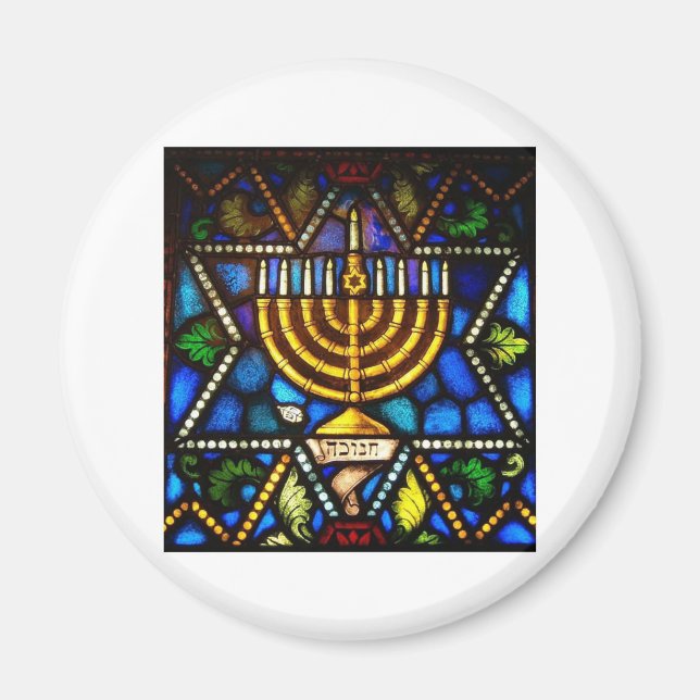 HAPPY HANUKKAH MAGNET (Front)