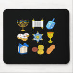 Happy Hanukkah Menorah Jewish Xmas Chanukah Family Mouse Pad<br><div class="desc">Happy Hanukkah Menorah Jewish Xmas Chanukah Family Matching</div>