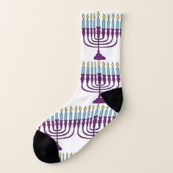 Hanukkah happy socks