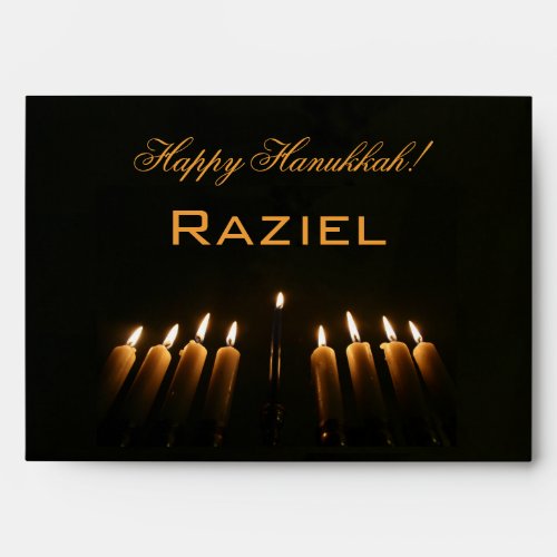 Happy Hanukkah Money Gift Envelope