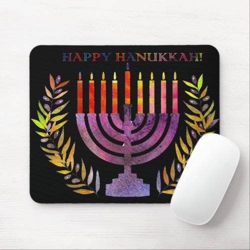 Happy Hanukkah Mousepad