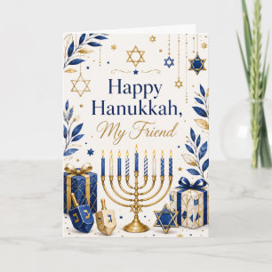Happy Hanukkah My Friend Card