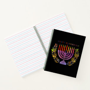 Happy Hanukkah Notebook