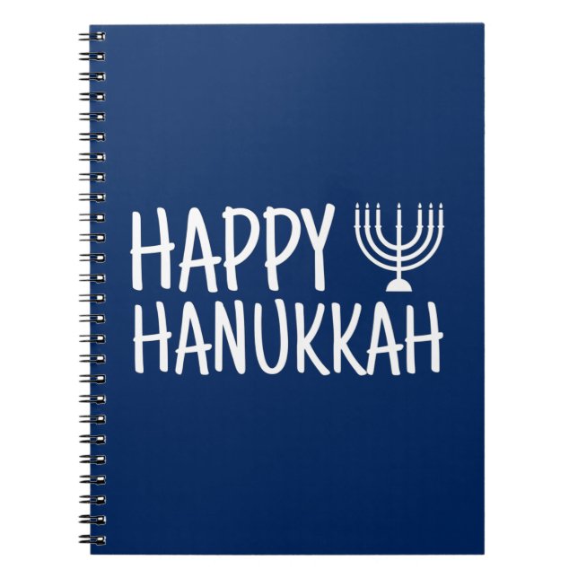 Happy Hanukkah Notebook (Front)