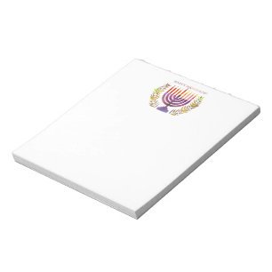 Happy Hanukkah Notepad