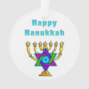Happy Hanukkah Ornament