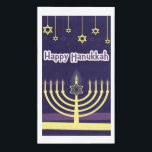 Happy Hanukkah Paper Guest Towels<br><div class="desc">Happy Hanukkah Paper guest towel</div>