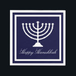 Happy Hanukkah Paper Napkins<br><div class="desc">Happy Hanukkah</div>