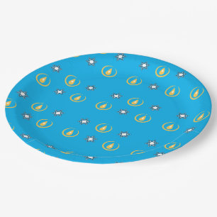 Happy Hanukkah Paper Plates