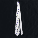 Happy Hanukkah Penguin Neck Tie<br><div class="desc">A festively fun Hanukkah penguin just for the holiday season. Show off your holiday spirit with this cute Jewish penguin holding a dreidel and wearing a t-shirt that says Happy Hanukkah.</div>