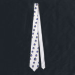 Happy Hanukkah Penguin Neck Tie<br><div class="desc">A festively fun Hanukkah penguin just for the holiday season. Show off your holiday spirit with this cute Jewish penguin holding a dreidel and wearing a t-shirt that says Happy Hanukkah.</div>