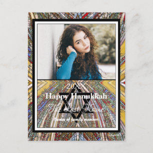 Happy Hanukkah Photo Postcard - HAMbWG