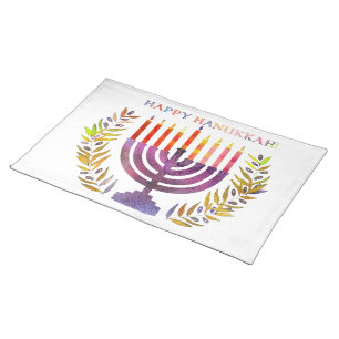 Happy Hanukkah Placemat